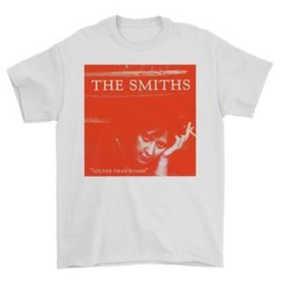 Lignu Tops - The Smiths Louder Than Bombs Album T Shirt Cool Retro